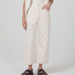 Citizens of Humanity Gaucho Vintage Wide Leg in Marzipan Size 28